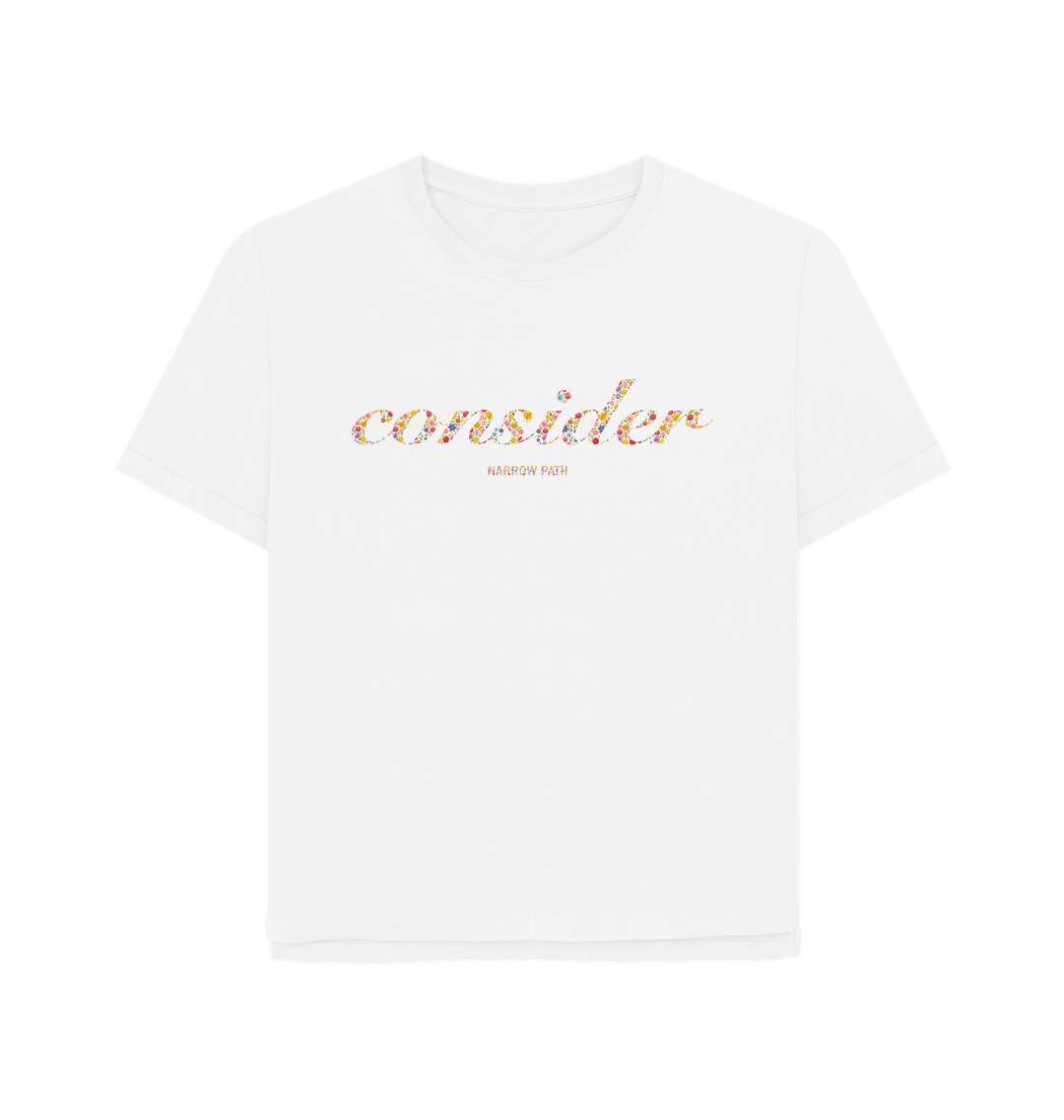 White Printed T-shirt
