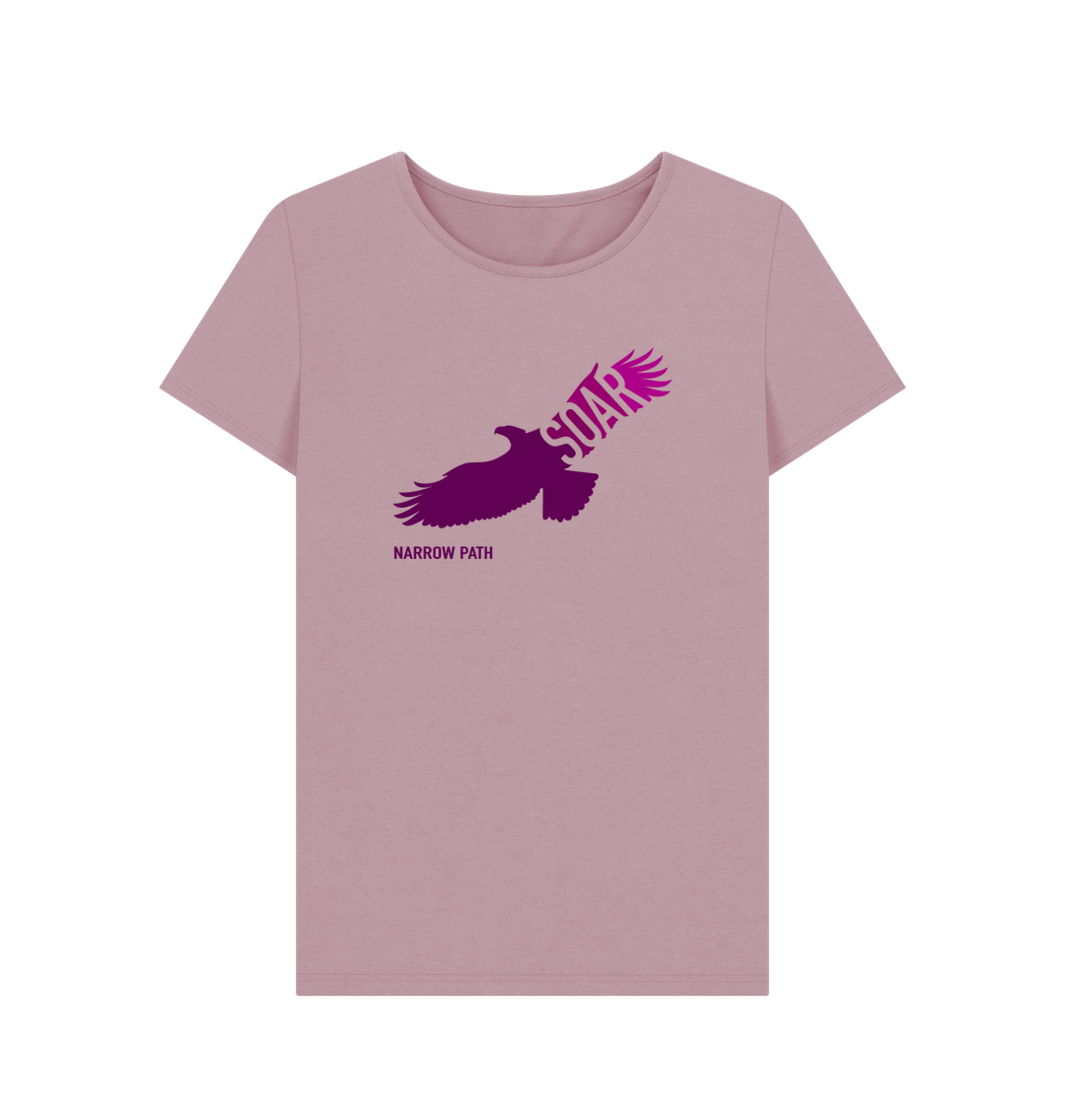 Mauve Printed T-shirt