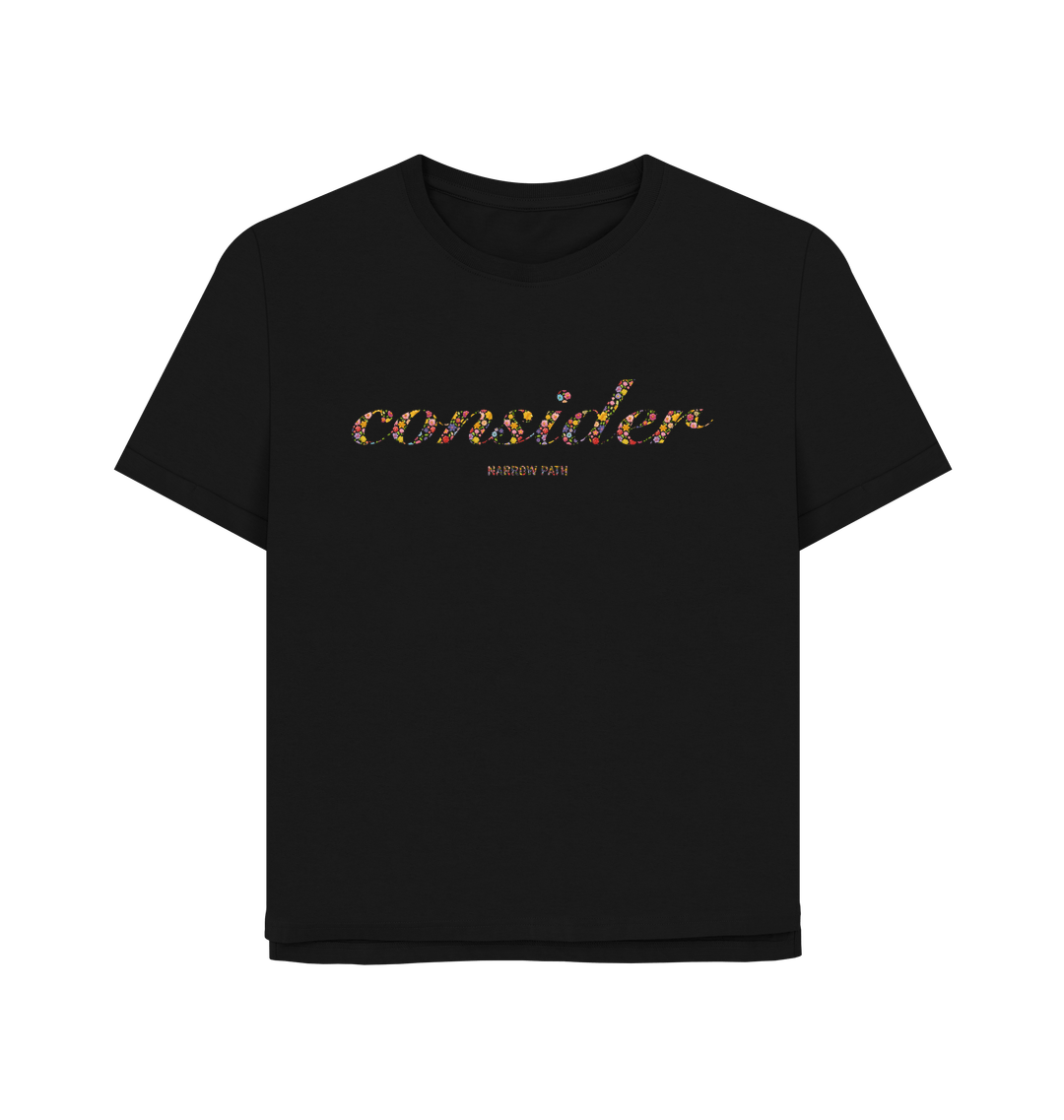 Black Printed T-shirt