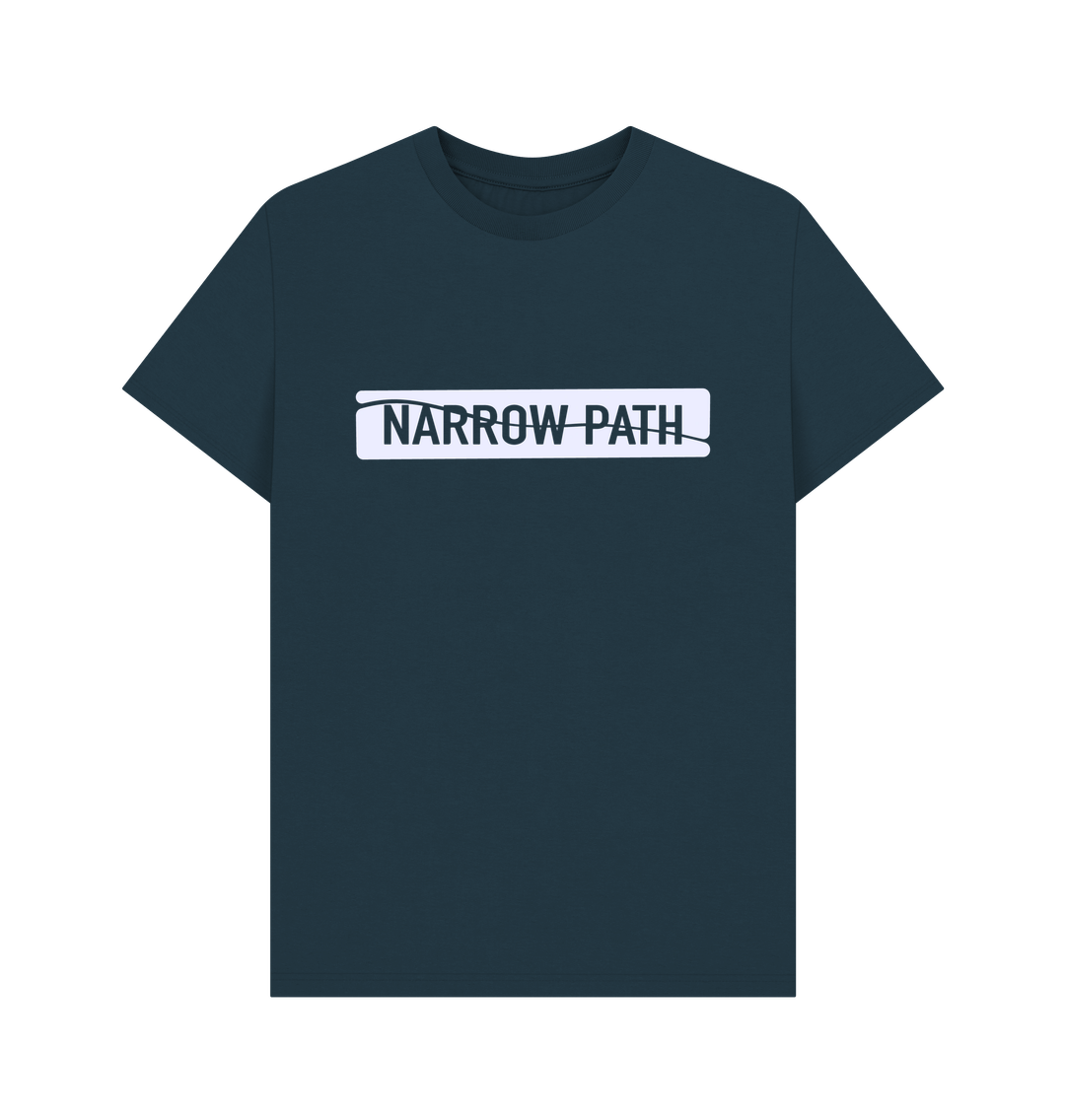 Denim Blue Printed T-shirt
