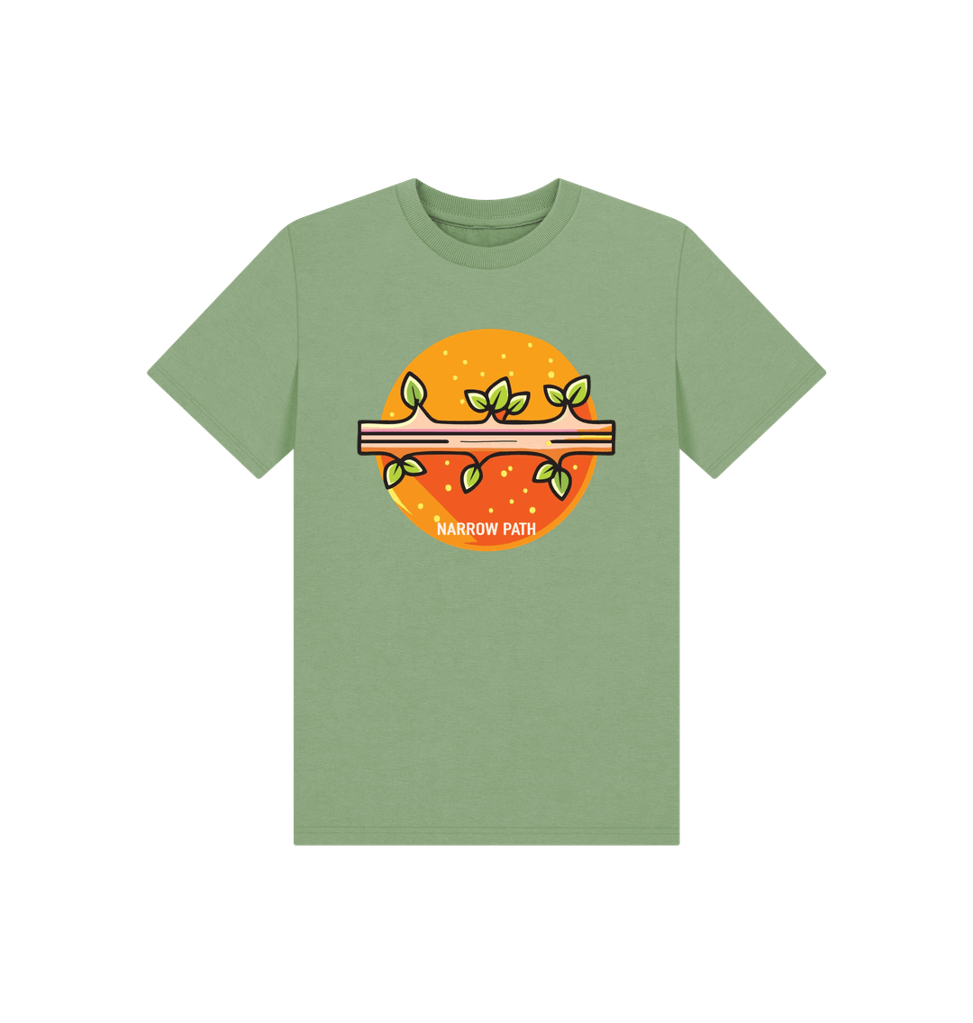 Sage Printed Kids T-Shirt