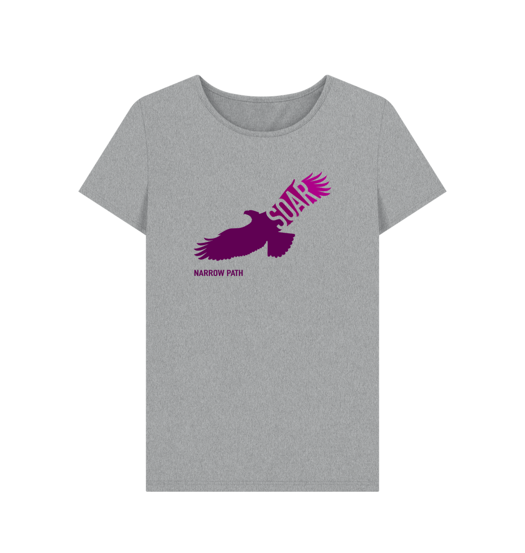 Athletic Grey Printed T-shirt