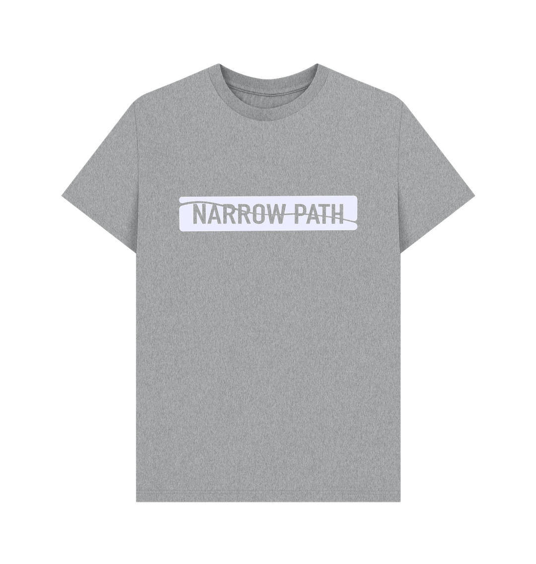 Athletic Grey Printed T-shirt