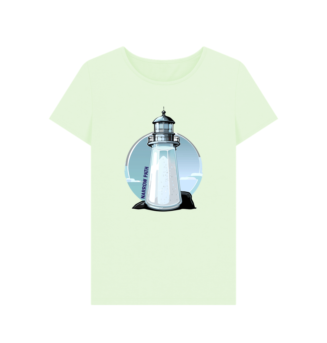 Pastel Green Printed T-shirt