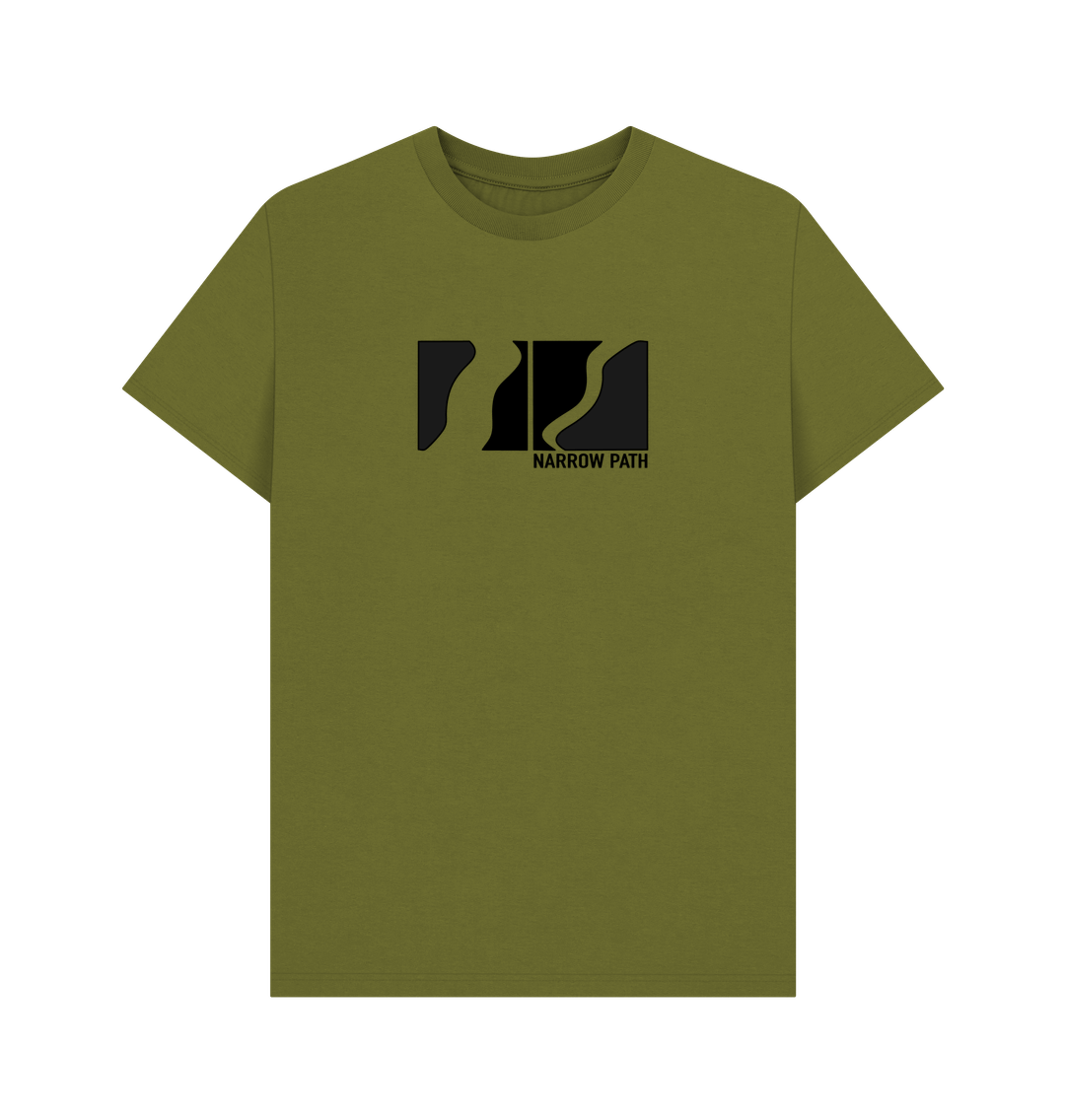 Moss Green Printed T-shirt