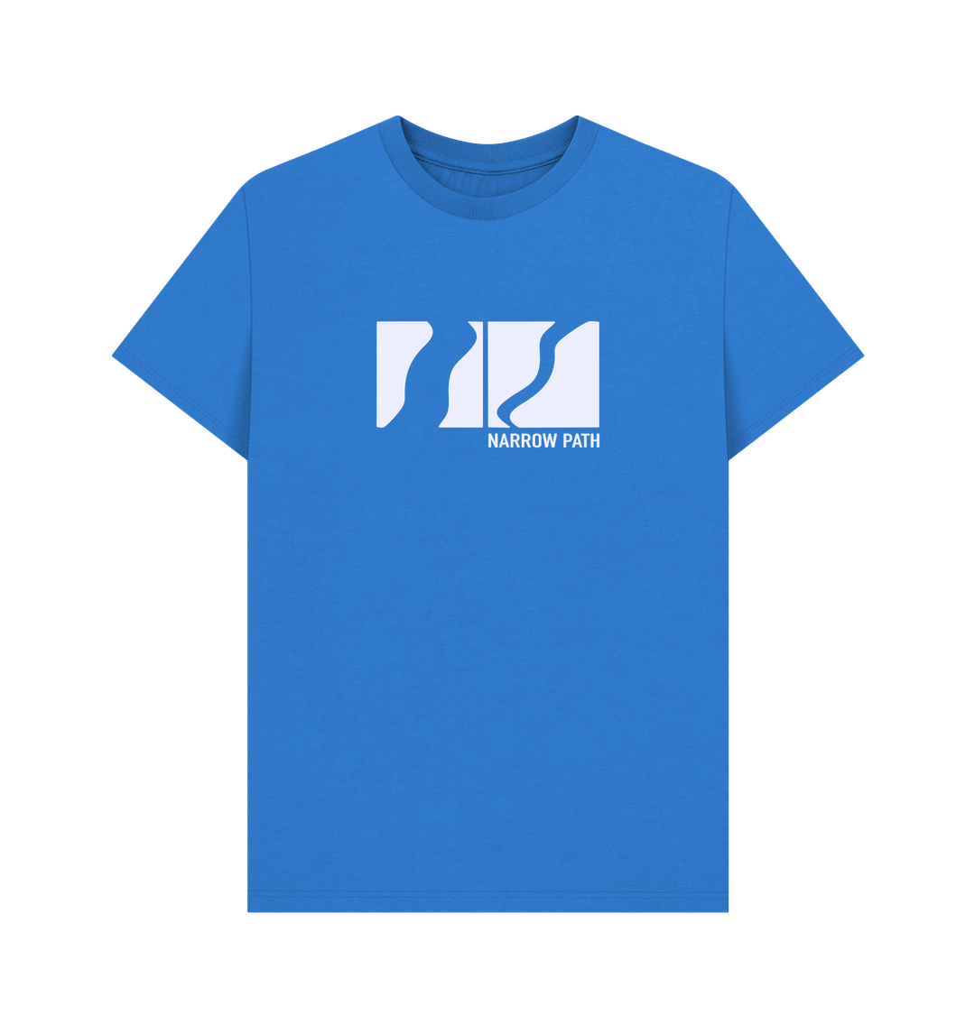 Bright Blue Printed T-shirt