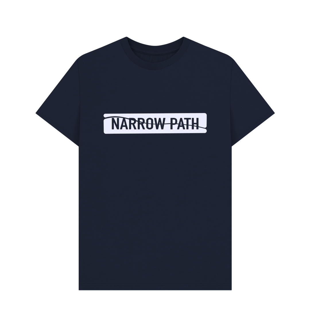 Navy Blue Printed T-shirt