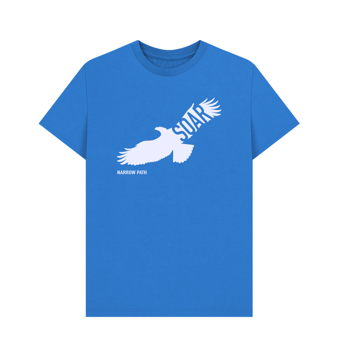 Bright Blue Printed T-shirt