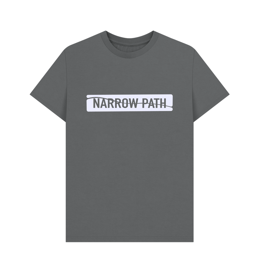 Slate Grey Printed T-shirt