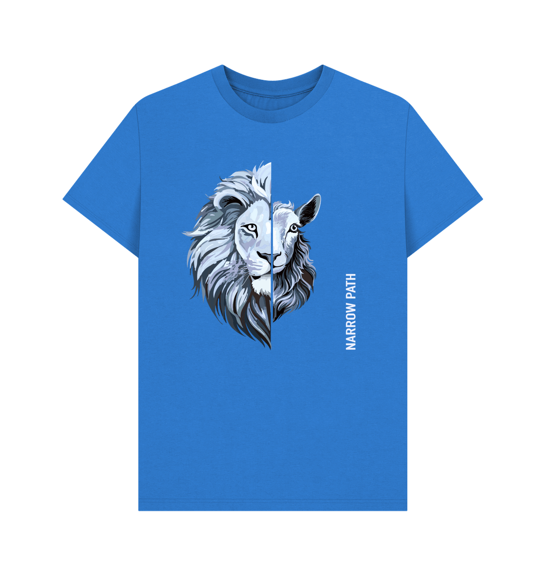 Bright Blue Printed T-shirt