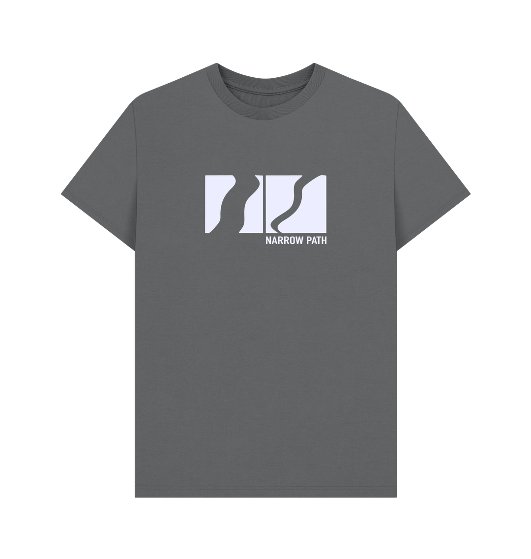 Slate Grey Printed T-shirt