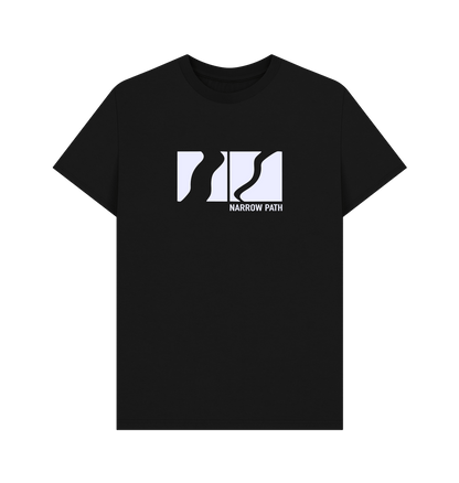 Black Printed T-shirt Front