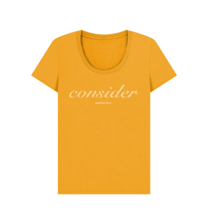 Mustard Printed T-shirt