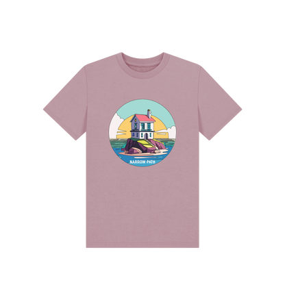 Mauve Printed Kids T-Shirt