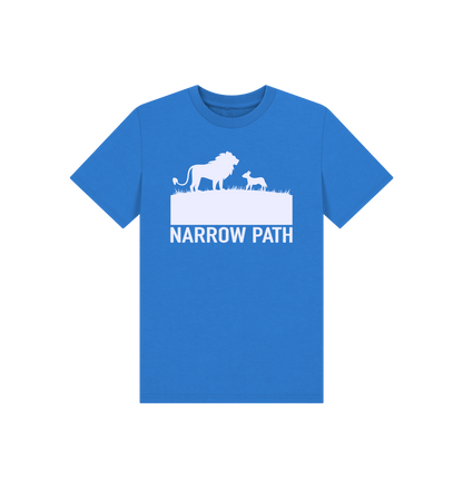 Bright Blue Printed Kids T-Shirt