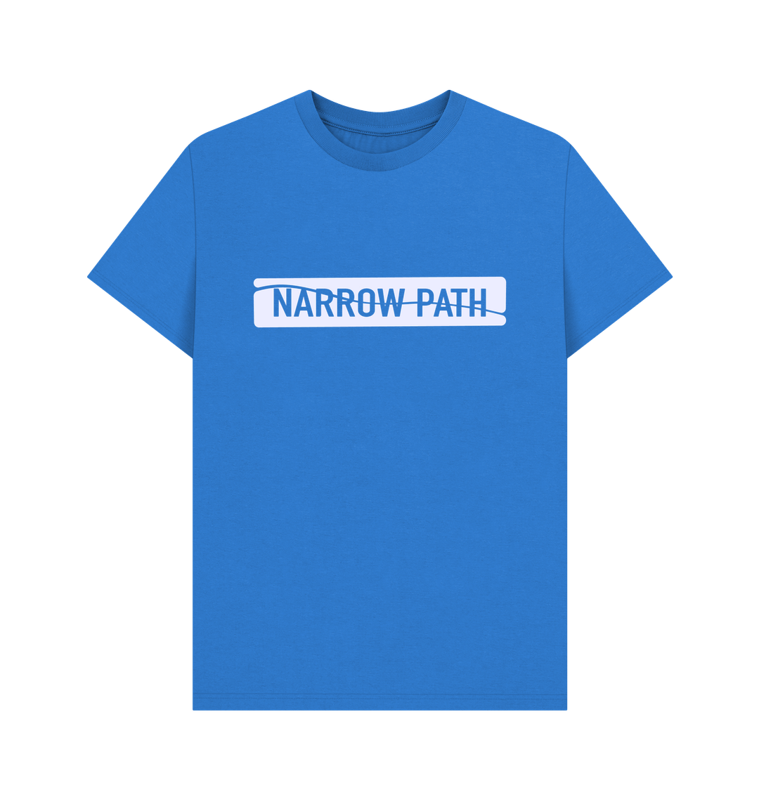 Bright Blue Printed T-shirt