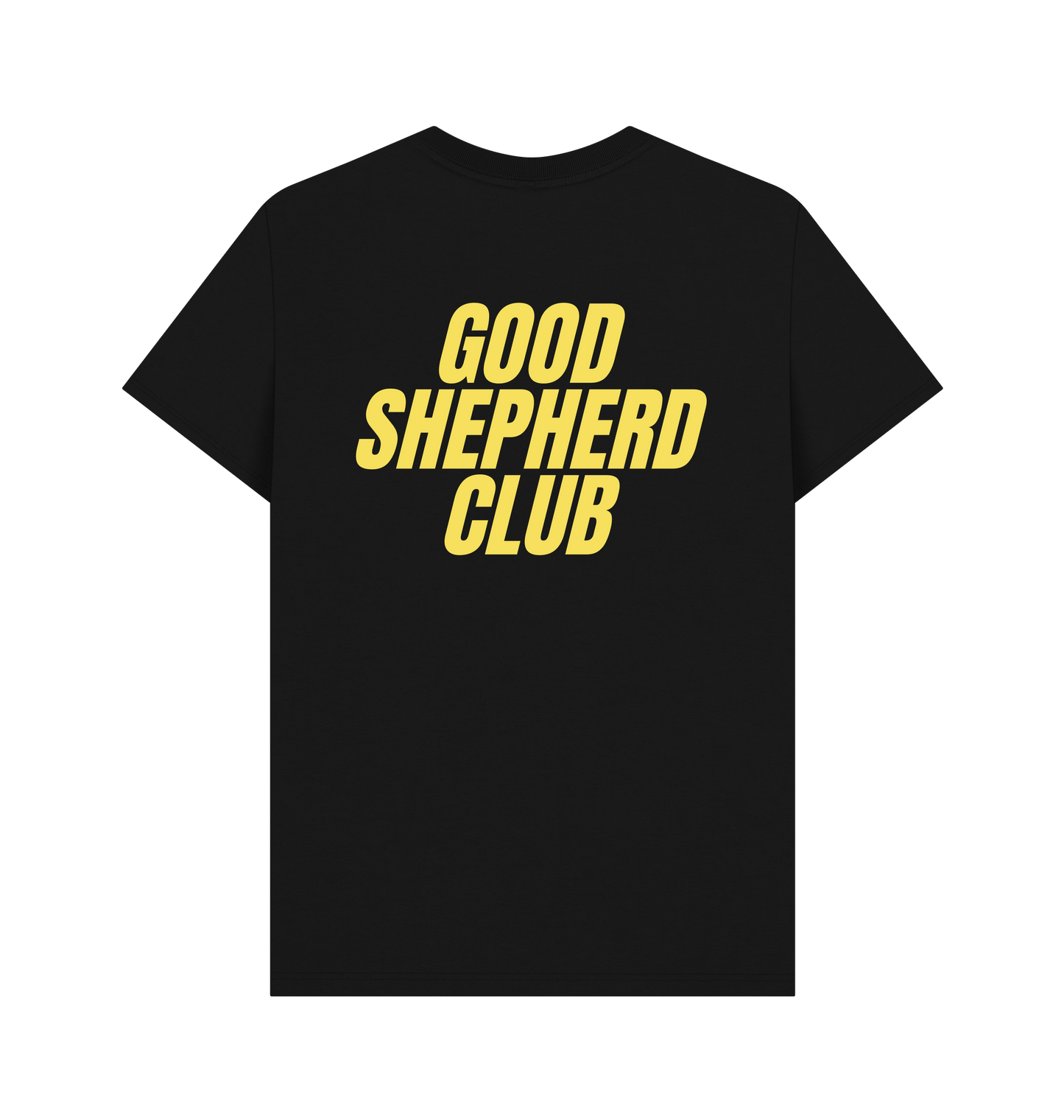 Black Printed T-shirt Back