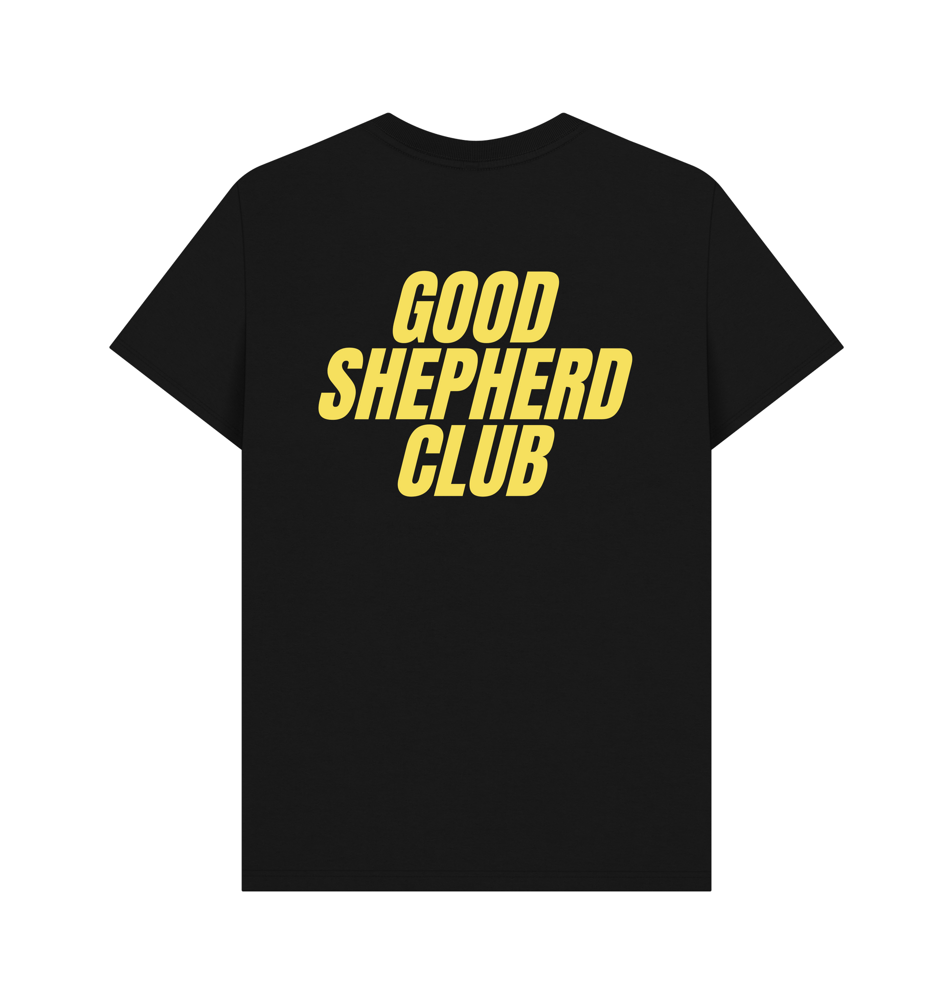 Black Printed T-shirt Back