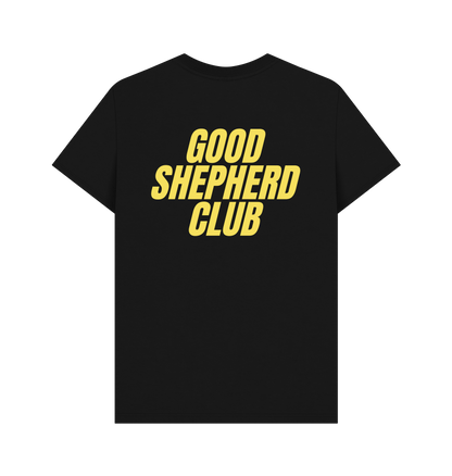 Black Printed T-shirt Back