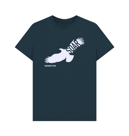 Denim Blue Printed T-shirt