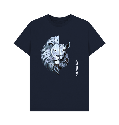 Navy Blue Printed T-shirt