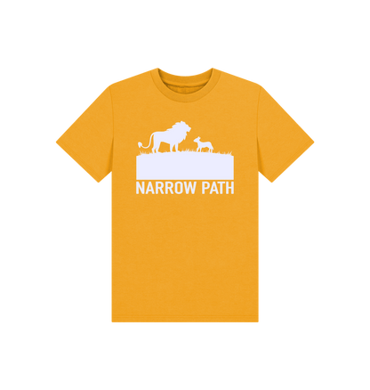 Mustard Printed Kids T-Shirt