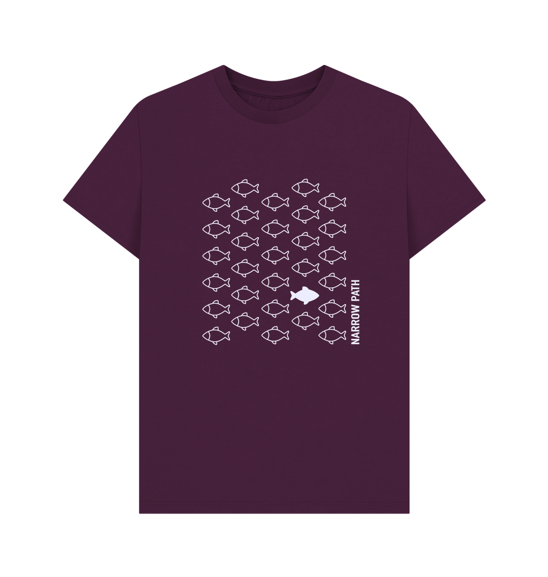 Purple Printed T-shirt