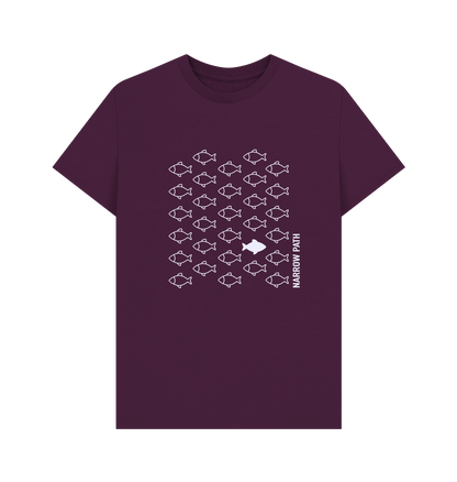 Purple Printed T-shirt