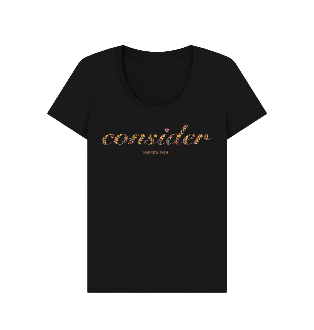 Black Printed T-shirt