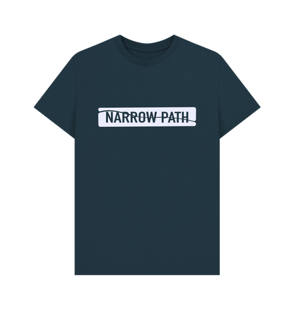 Denim Blue Printed T-shirt