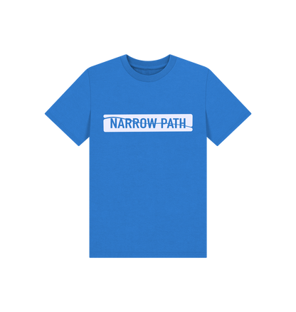 Bright Blue Printed Kids T-Shirt