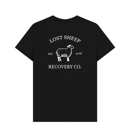 Black Printed T-shirt Back