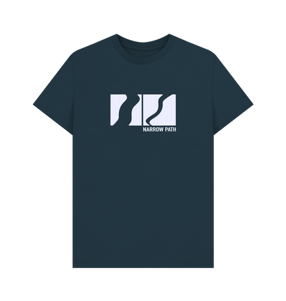 Denim Blue Printed T-shirt