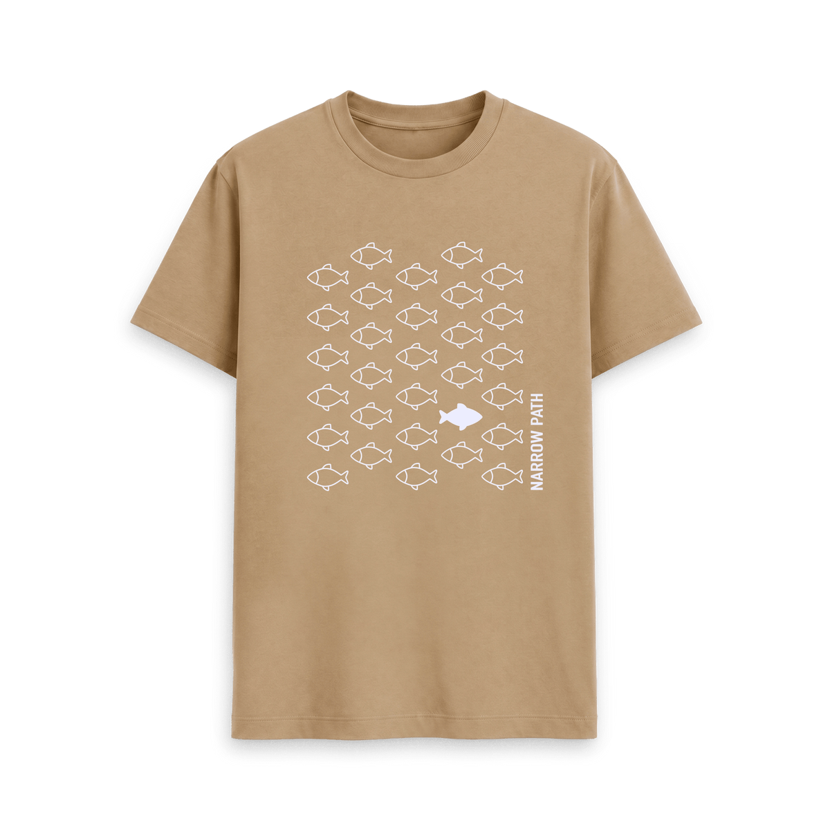 Sand Printed T-shirt Front