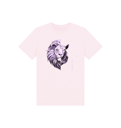 Pink Printed Kids T-Shirt Front
