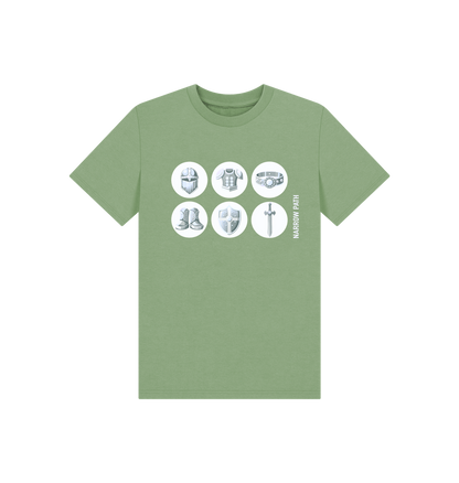 Sage Printed Kids T-Shirt