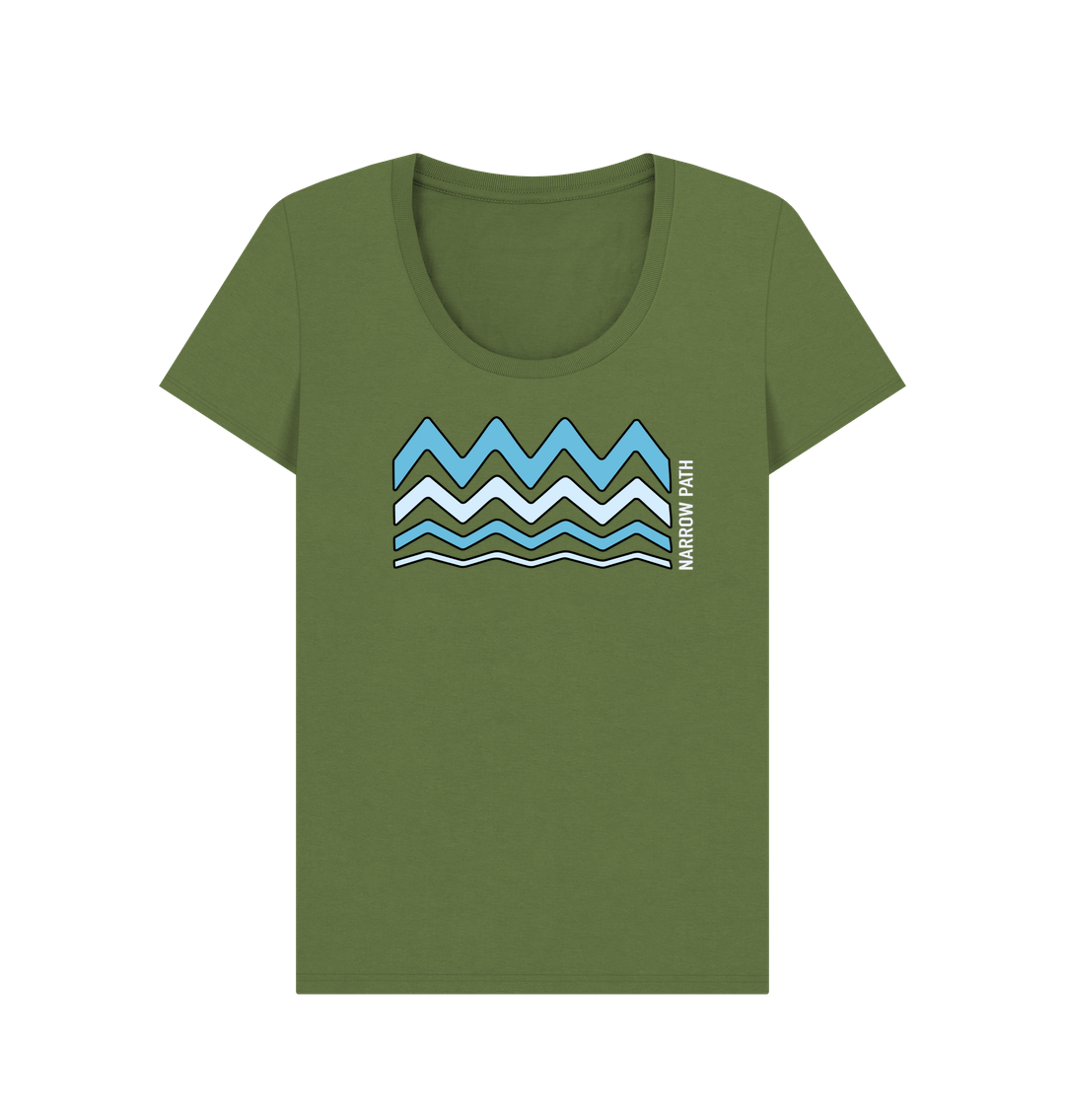 Khaki Printed T-shirt