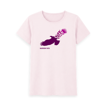 Pink Printed T-shirt Front