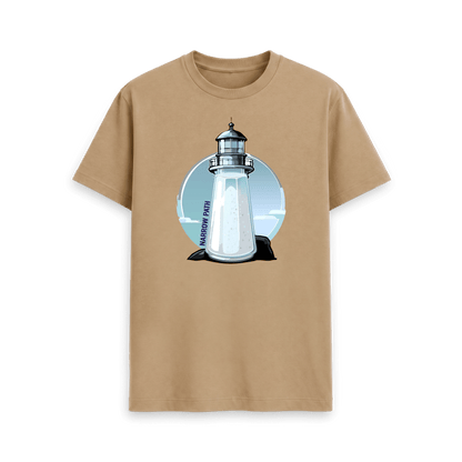 Sand Printed T-shirt Front