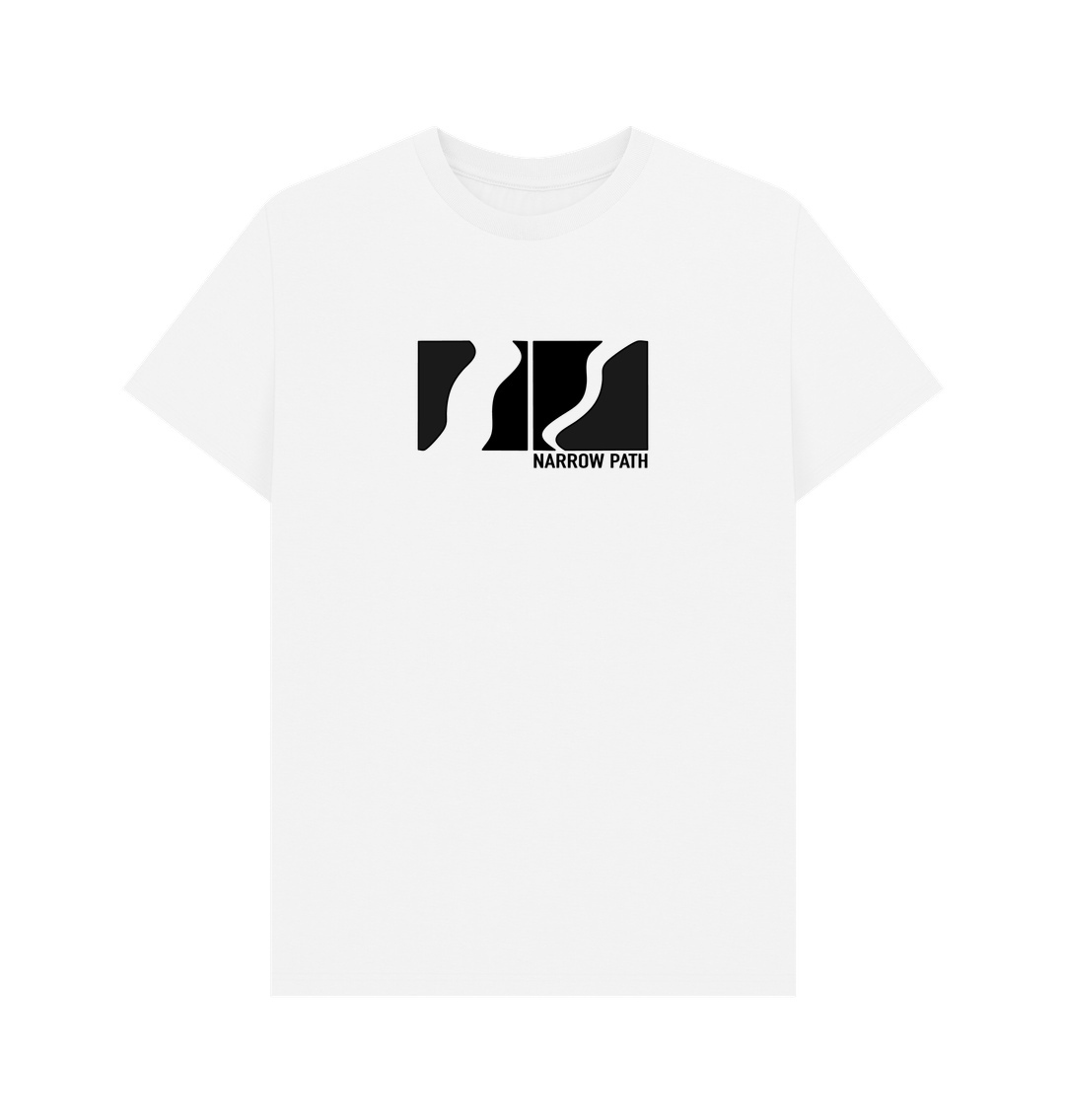 White Printed T-shirt Front
