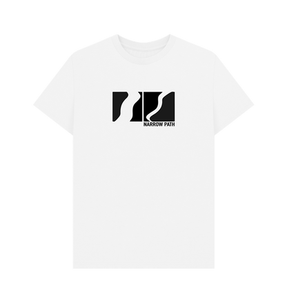 White Printed T-shirt Front