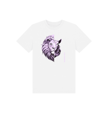 White Printed Kids T-Shirt Front