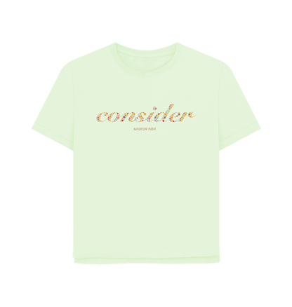 Pastel Green Printed T-shirt