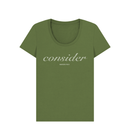 Khaki Printed T-shirt