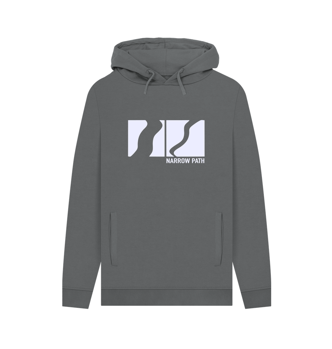 Slate Grey Printed Hoody