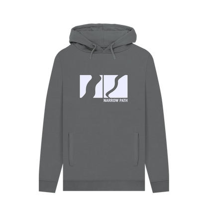 Slate Grey Printed Hoody
