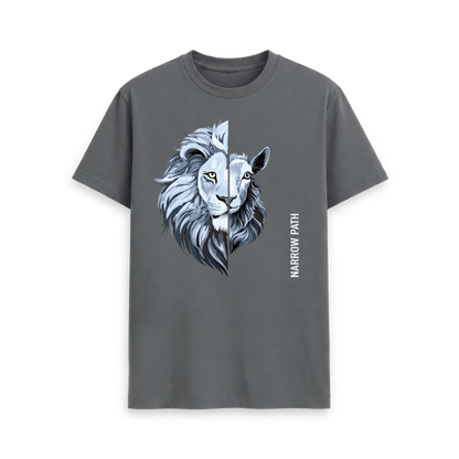 Slate Grey Printed T-shirt Front