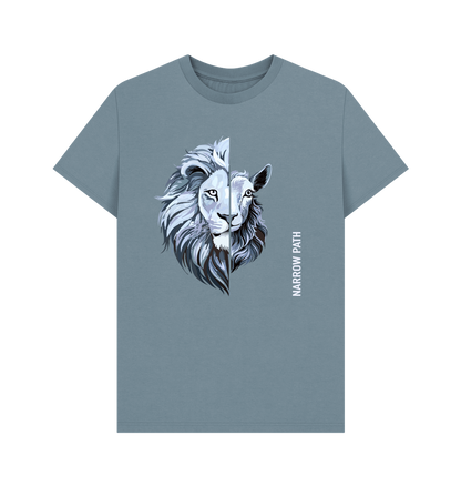 Stone Blue Printed T-shirt