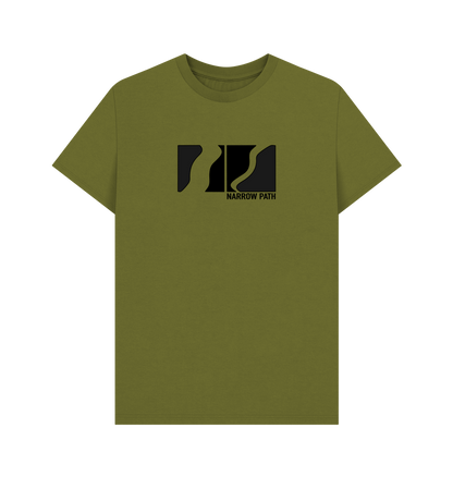 Moss Green Printed T-shirt