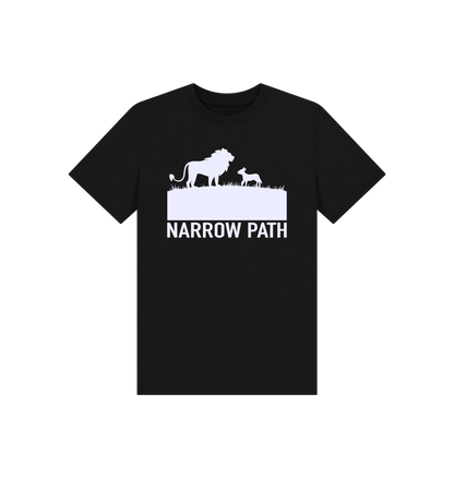 Black Printed Kids T-Shirt